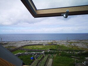 Chambre Double Panoramique, 1 très grand lit, vue mer | 1 chambre, draps en coton égyptien, literie de qualité supérieure