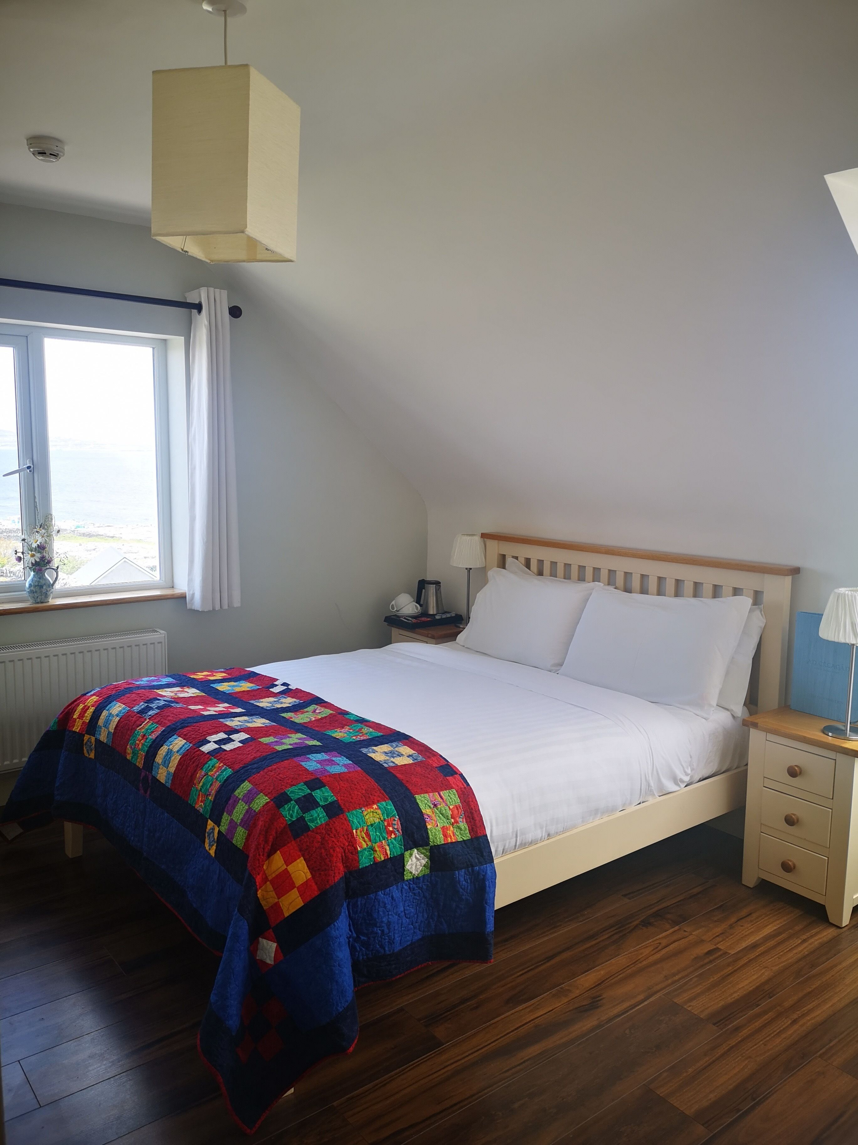 Panoramic Double Room, 1 King Bed, Sea View | 1 bedroom, Egyptian cotton sheets, premium bedding