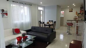 Family Apartment, 2 Bedrooms, Balcony (Sea Breeze 1) | Living area