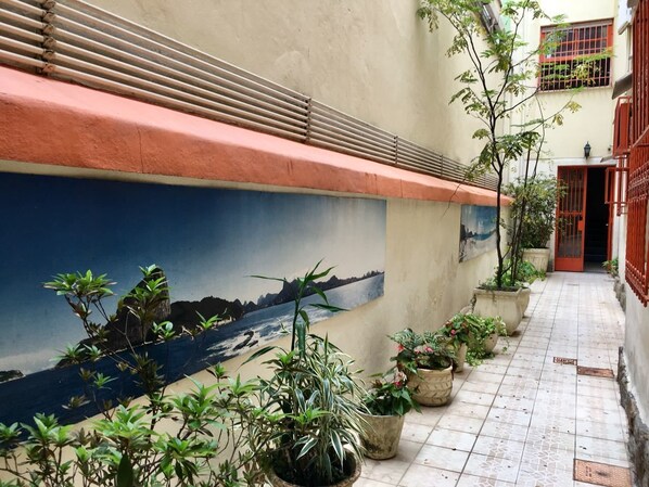 Fachada de la propiedad