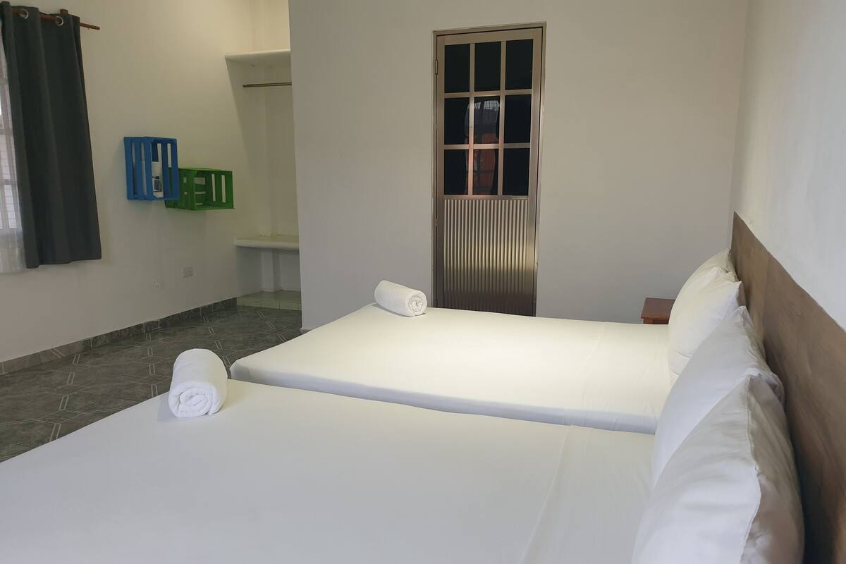 Desk, iron/ironing board, free WiFi, bed sheets