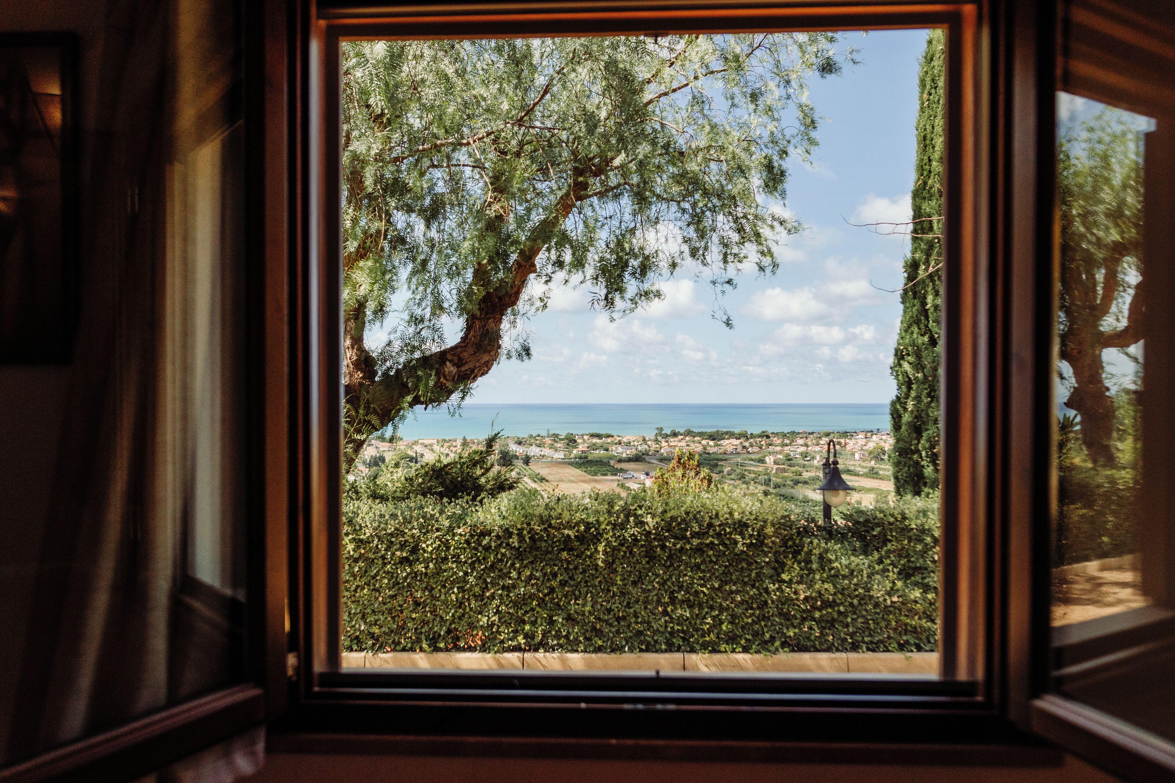 Voorkant van accommodatie