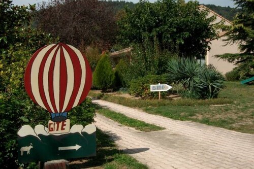 Self-catering cottage in Ardeche Verte, 5km from Peaugres