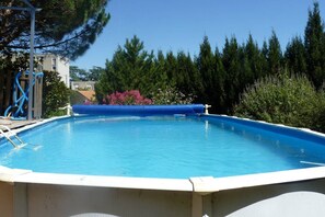 Outdoor pool - Self-catering cottage in Ardeche Verte, 5km from Peaugres (Annonay)