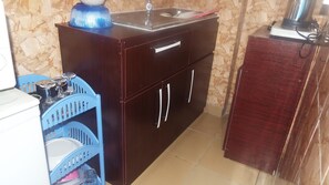 Private kitchen - Fully Furnished 1-Bedroom Mini-Flat (Ikeja)