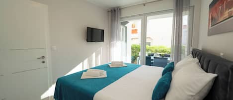 1 間睡房、熨斗/熨衫板、免費 Wi-Fi、床單