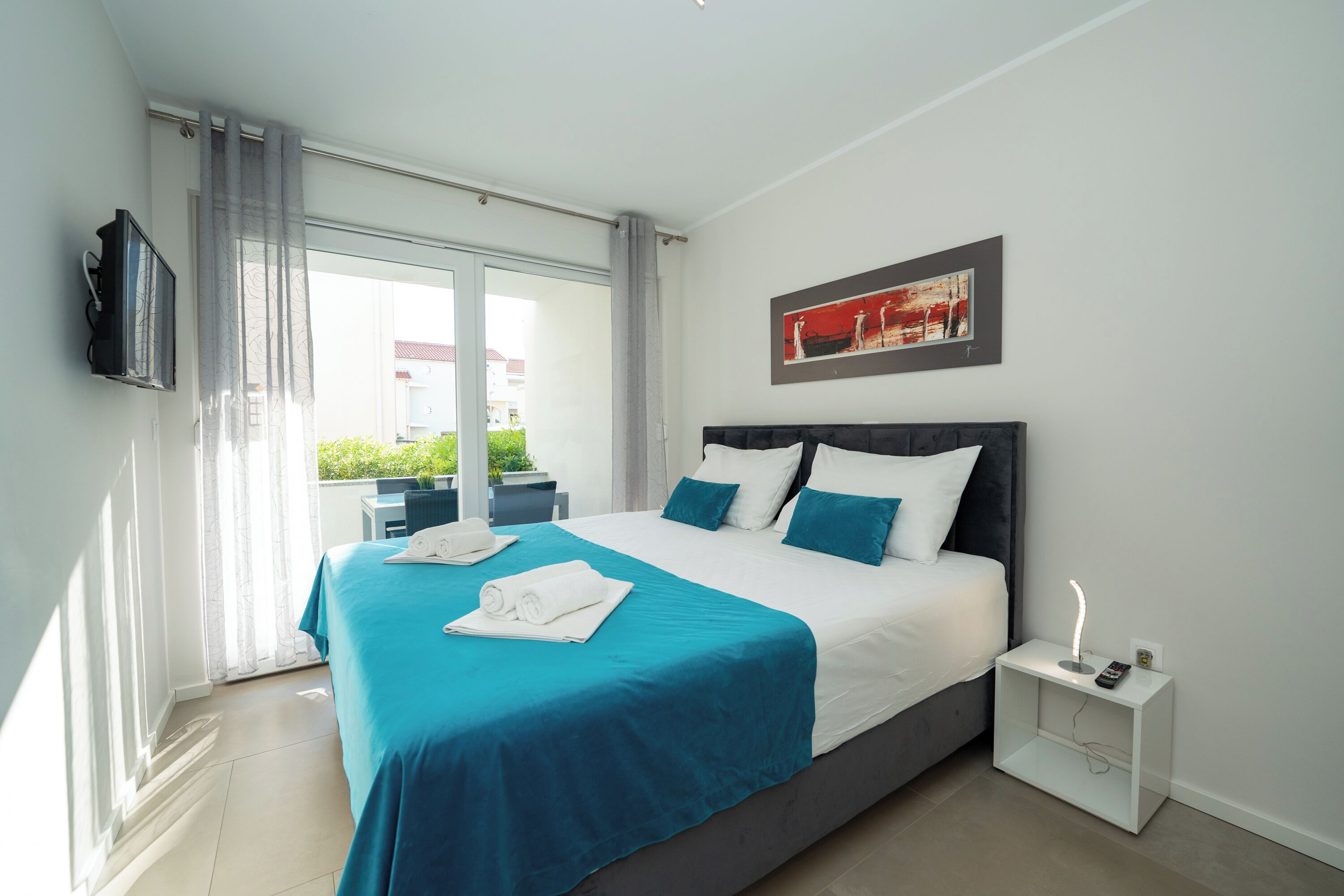 1 Schlafzimmer, Bügeleisen/Bügelbrett, kostenloses WLAN, Bettwäsche