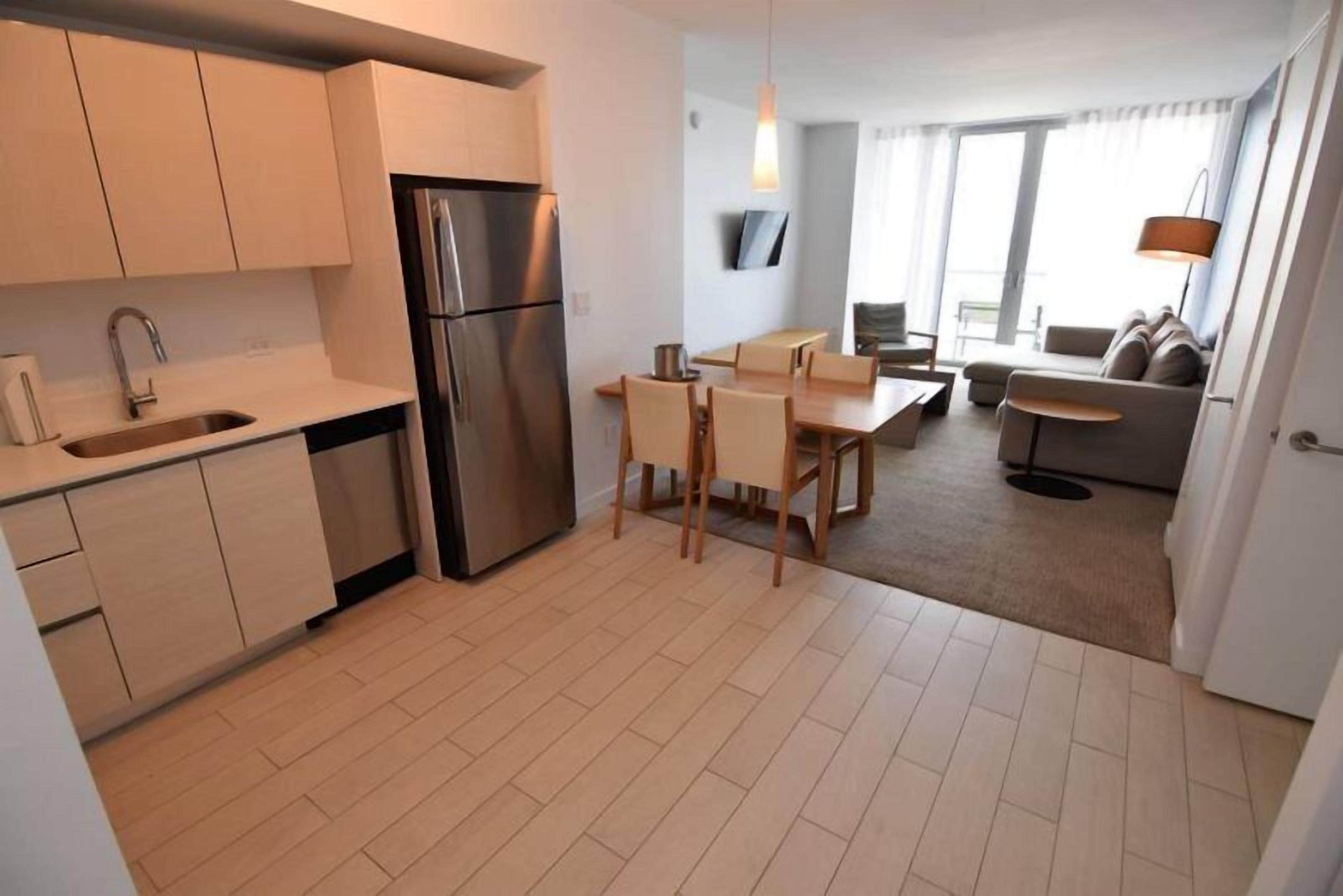 公寓客房 (BW-1104) | 2 間臥室、書桌、搖籃/嬰兒床、免費無線上網