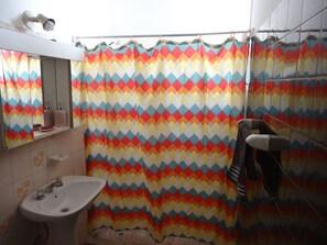Bathroom - Accommodation Tierras del sol (Entire House 2 bedrooms, close to the Center) (Las Heras)