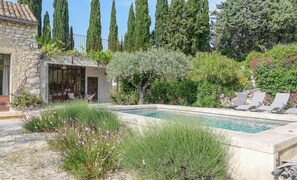 Pool - Authentic Provençal farmhouse with pool in the Drôme Provençale, La Garde-Adhémar (La Garde-Adhémar)