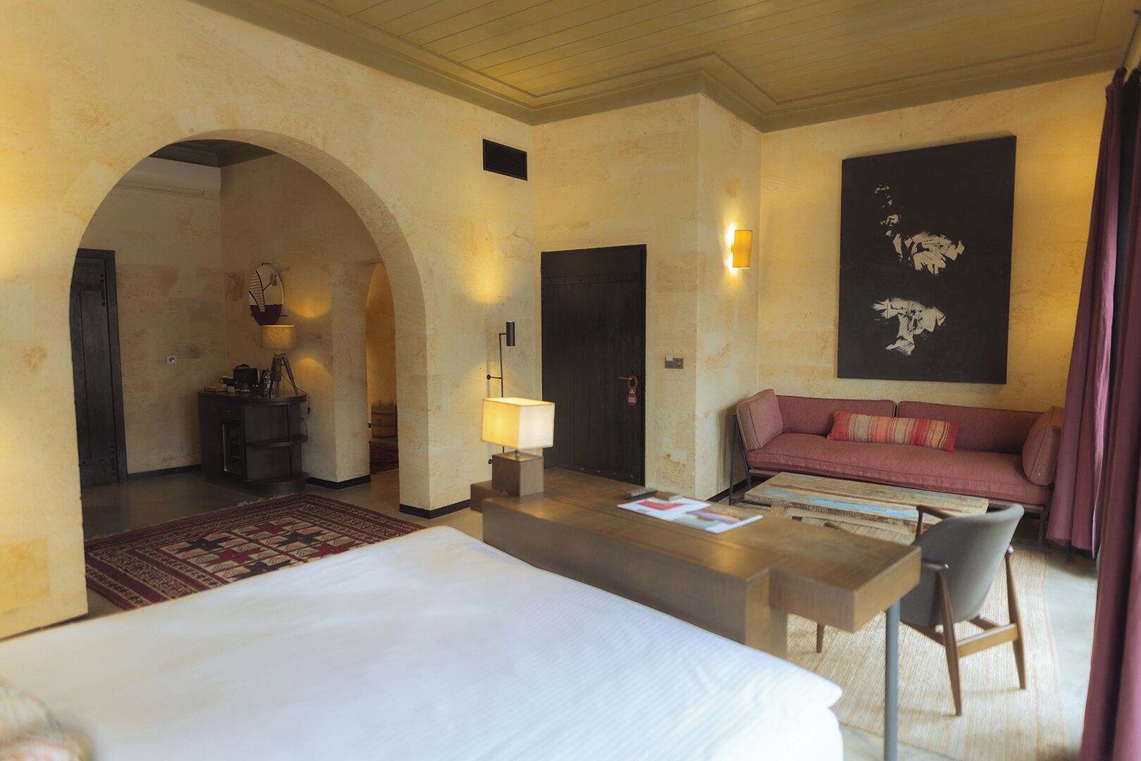 Carus Suite | Premium bedding, minibar, in-room safe, soundproofing