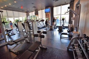 Gym - 2 Bedroom Unit Across From Ocean @ Beachwalk Resort (Hallandale Beach)