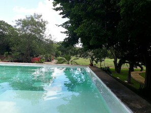 Outdoor pool - San Antonio Dzina Hacienda (Motul)