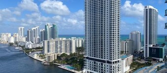 Bay, Ocean & Skyline View 2 Bed 2 Bath Residence @ Beachwalk Resort