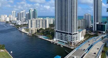 Bay, Ocean & Skyline View 2 Bed 2 Bath Residence @ Beachwalk Resort