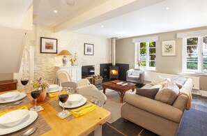 Dining - East Harwood Farm Cottage, Timberscombe (Minehead)