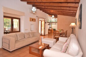 TV, fireplace, DVD player