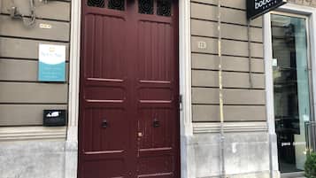 Fachada de la propiedad