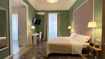 Svit Deluxe - bubbelbad | 1 sovrum, italienska Frette-lakan och sÀngtillbehör av högsta kvalitet