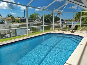 House, Multiple Beds (Pet-friendly home with pool and dock ) | Pool - Pet-friendly Home With Pool and Dock With Gulf Access (Marco Island)