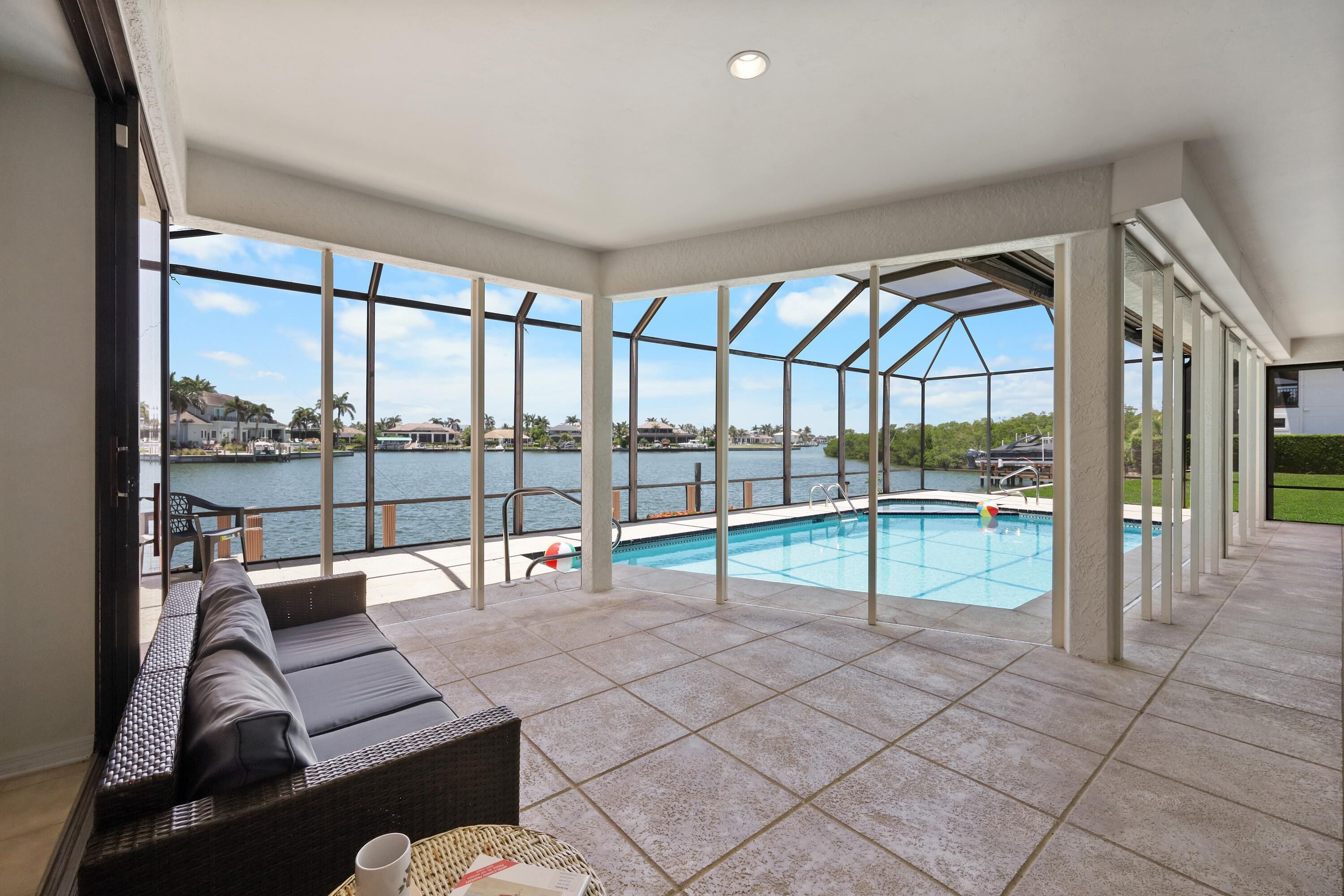 House, Multiple Beds (Unique waterfront home with pool, spa) | Pool