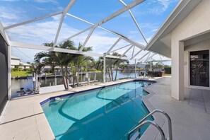House, Multiple Beds (Luxuriously furnished waterfront home) | Pool | A heated pool - Luxuriously Furnished Waterfront Home With Pool/spa (Marco Island)