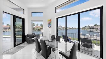 House, Multiple Beds (Waterfront home on key lot with pool,) | View from property