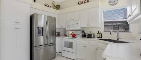 House, Multiple Beds (Pet-friendly home with southern expos) | Private kitchen