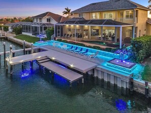 House, Multiple Beds (Waterfront home with pool, spa and 2n) | Exterior - Waterfront Home With Pool, spa and 2nd Floor Balcony (Marco Island)