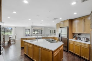 House, Multiple Beds (216 Shadowridge Court) | Private kitchen | Oven, toaster