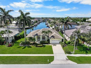 House, Multiple Beds (Beautifully maintained waterfront hom) | Exterior - Beautifully Maintained Waterfront Home With Pool (Marco Island)