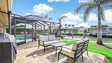 House, Multiple Beds (Waterfront home with pool and western) | Property grounds