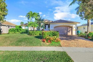 House, Multiple Beds (Pet-friendly home with pool and steps) | Exterior - Pet-friendly Home With Pool and Steps to Beach/food (Marco Island)