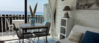 Studio lumineux en front de mer avec vue sur l'océan - 280310