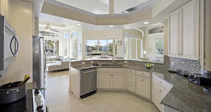 Pet-friendly Waterfront Home With Heated Pool and spa