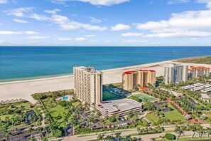Condo, Multiple Beds (Sunny beachfront condo with pool and ) | Exterior