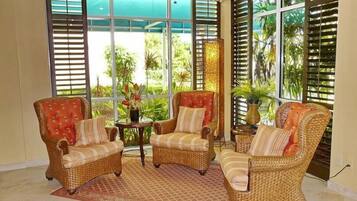 Condo, 1 King Bed with Sofa bed (Unmatched beachfront condo with roomy) | Living area