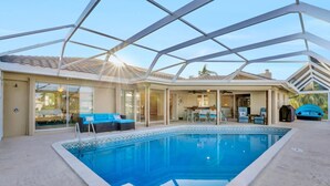 House, Multiple Beds (581 Spinnaker Drive) | Pool | A heated pool - 581 Spinnaker Drive (Marco Island)