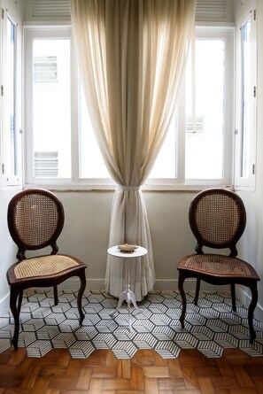 Apartamento design | Área de estar | TV de tela plana