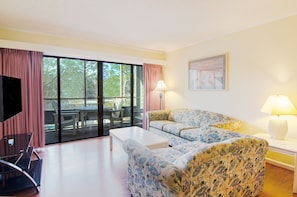TV - Lodge Villa 2 Bedroom at a 57-Acre Resort + Official On-Site Rental Privileges (Myrtle Beach)