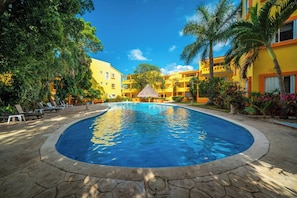 Pool - 2 BR Condo for 8 Guests - At Playacar, Chac Ha (Playa del Carmen)