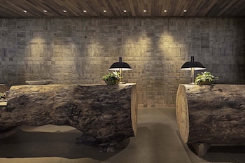 Reception area at 1 Hotel West Hollywood