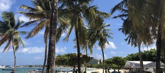 Cool's 1bd, Villa B6, On the Beach&Garden View WIFI