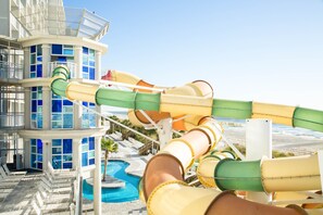 Indoor pool, outdoor pool - Beautiful Oceanfront Efficiency w/ View + Official On-Site Rental Privileges (Myrtle Beach)