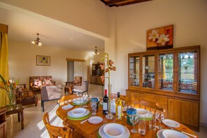 Villa, 3 Bedrooms, Sea View | In-room dining - Corallia Villa ,3 Bedrooms see and Forest View (Ayia Marina Chrysochous)