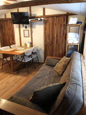 TV - Lake Cabin Resort-Cabin 3 (Fife Lake)