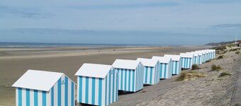Grand logement de 80 m2 avec grand terrain, proche mer , plages , dunes,forêt
