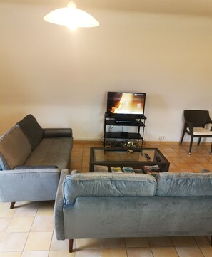 Fernseher, DVD-Player, Videothek
