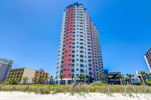 Exterior - Oceanfront Sun Suite w/ Great View + Official On-Site Rental Privileges (Myrtle Beach)