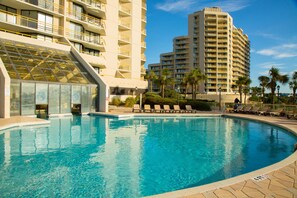 Indoor pool, outdoor pool - Spacious Oceanfront 2 Bedroom Condo + Official On-Site Rental Privileges (Myrtle Beach)